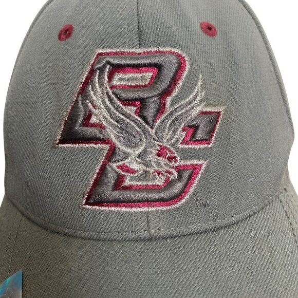 Boston College Eagles Gray Hat One Fit OSFM Officially Licensed BC NCAA - Picture 6 of 9